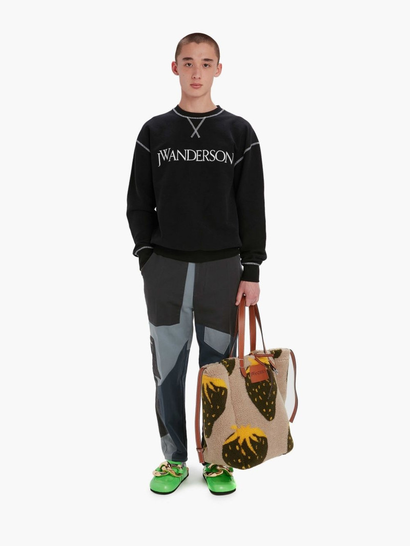 JW Anderson PATCHWORK FATIGUE TROUSERS outlook