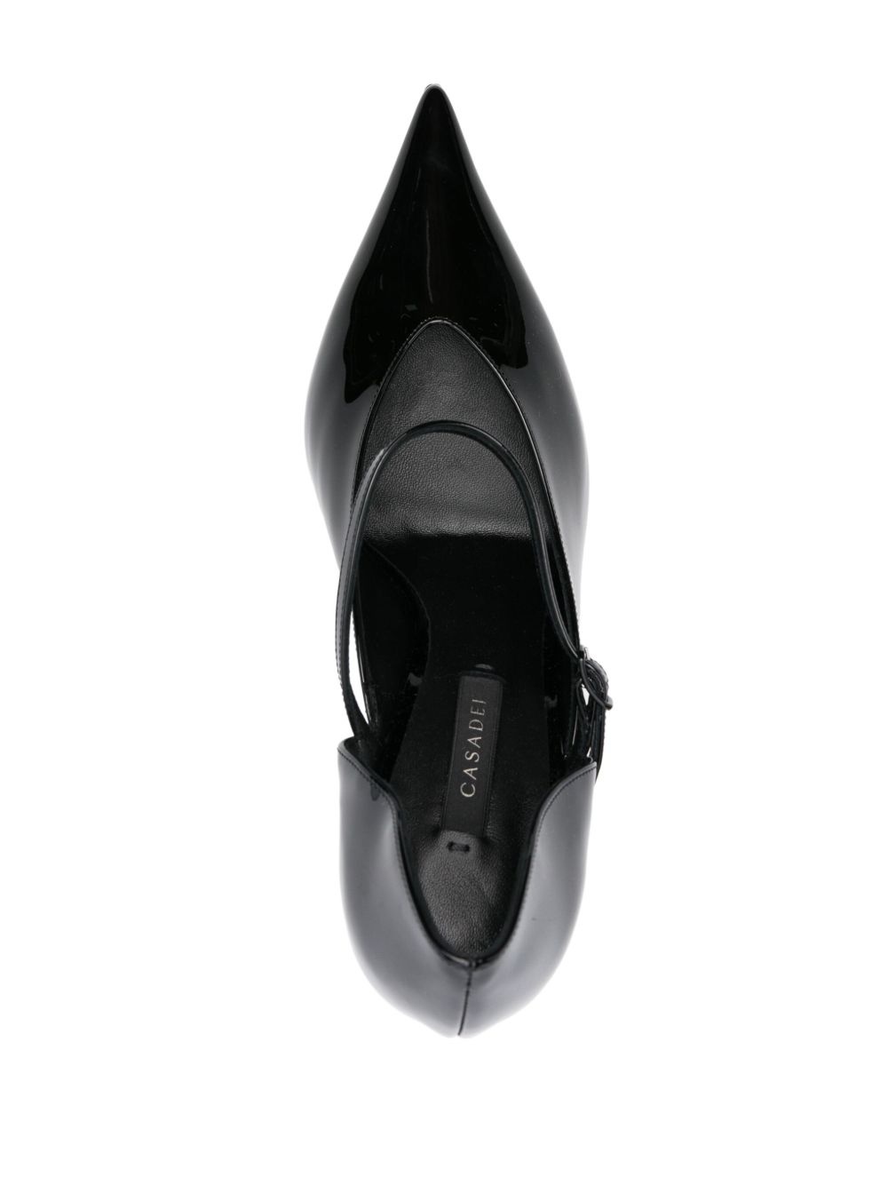 100mm Scarlet pumps - 4