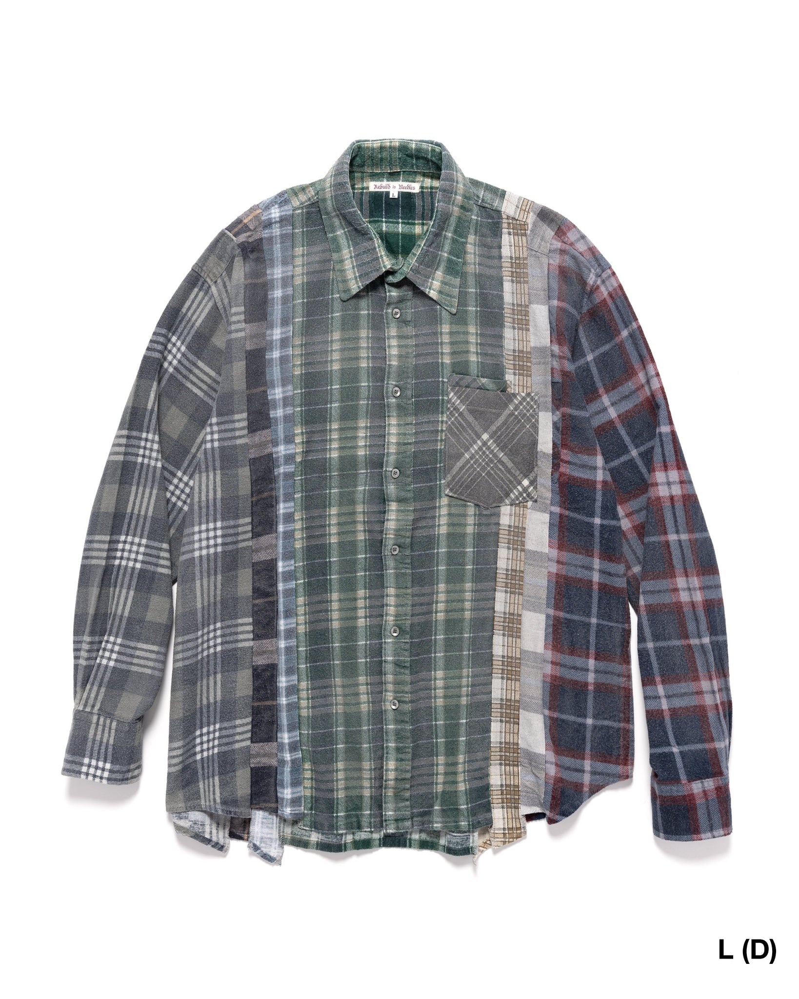 FLANNEL SHIRT -> 7 CUTS SHIRT / REFLECTION ASSORTED - 14