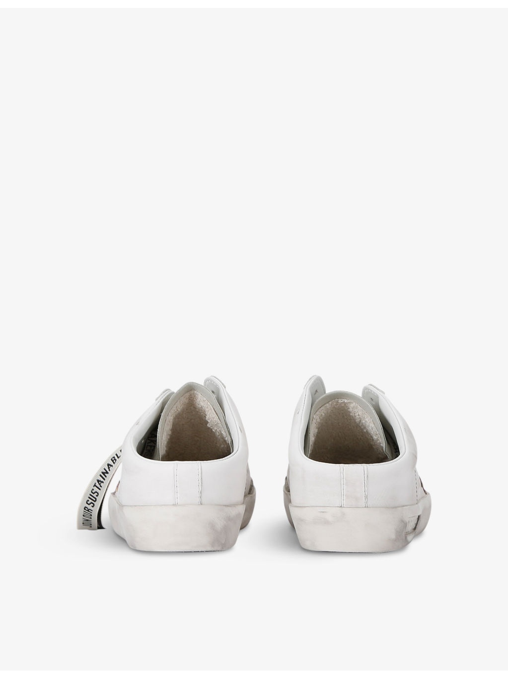 Women's Superstar Sabot backless leather low-top trainers - 4