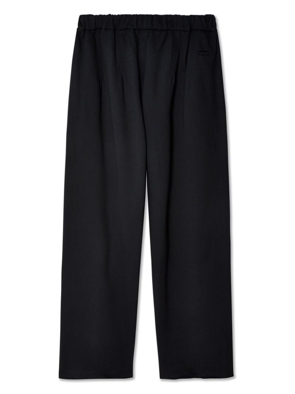 detailed-pocket wide-leg trousers - 2