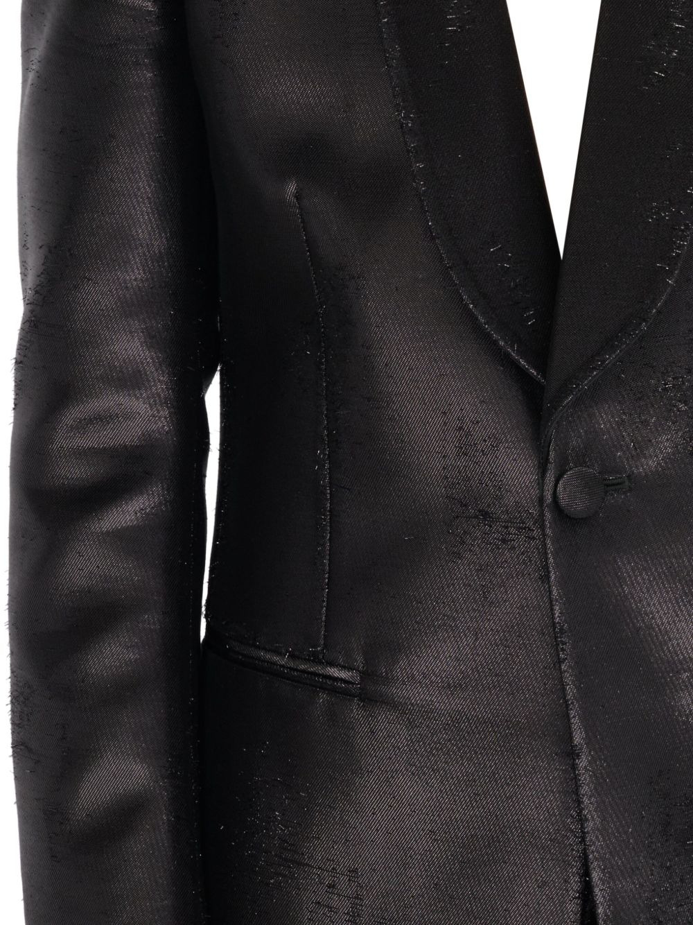 textured blazer - 6