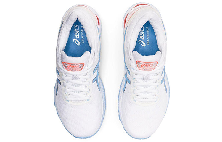 (WMNS) ASICS Gel Nimbus 22 'White Blue Bliss' 1012A587-103 - 4