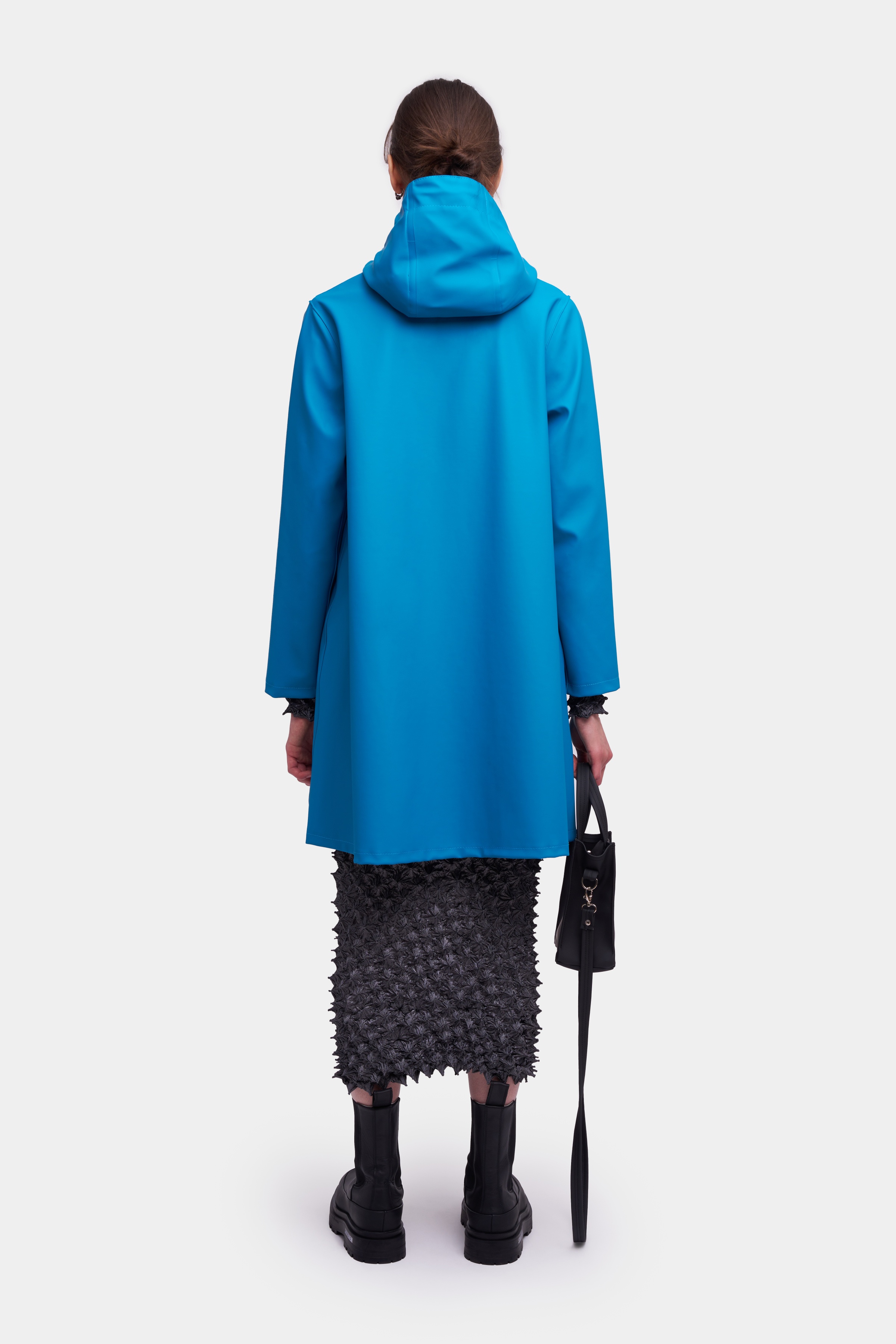 Mosebacke Raincoat Mosaic Blue - 4
