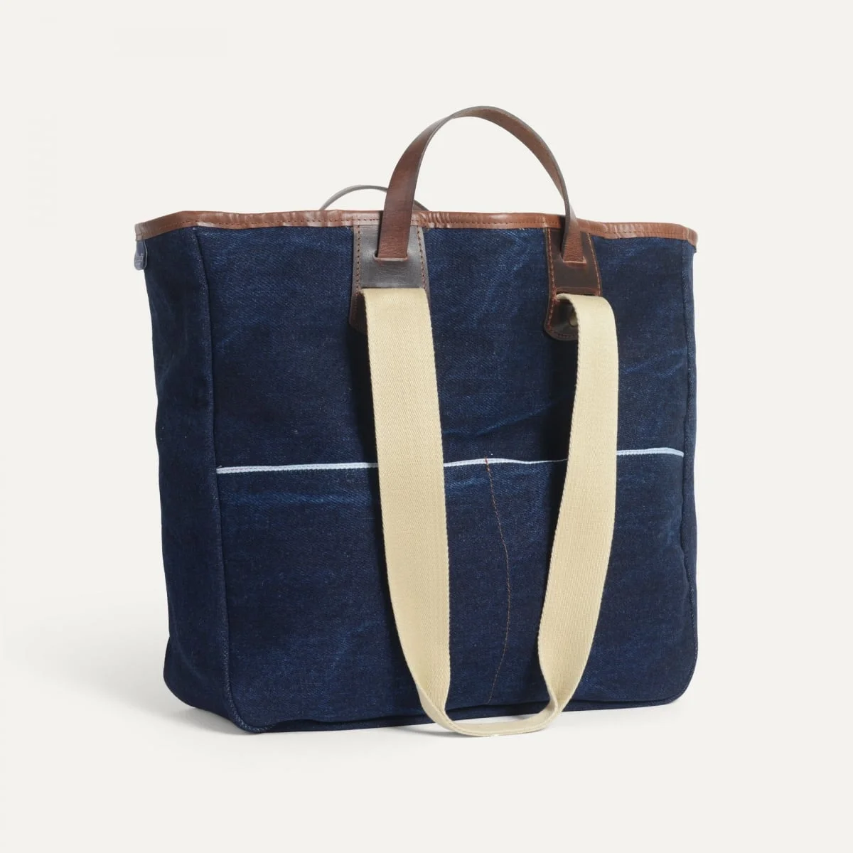 MELINE TOTE BAG - DENIM - 1