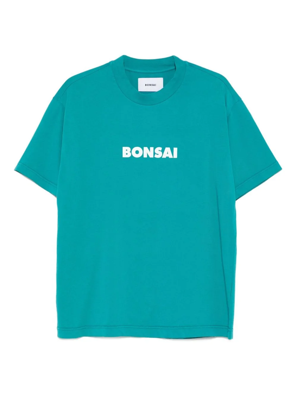 logo-print cotton T-shirt - 1