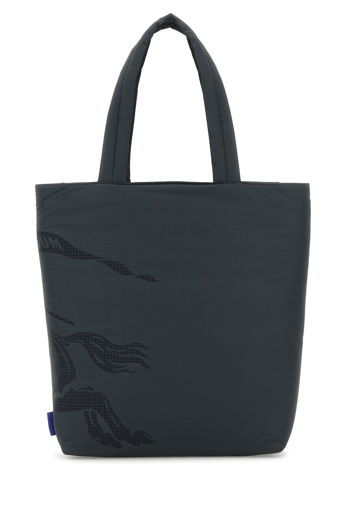 Charcoal fabric shopping bag - 3