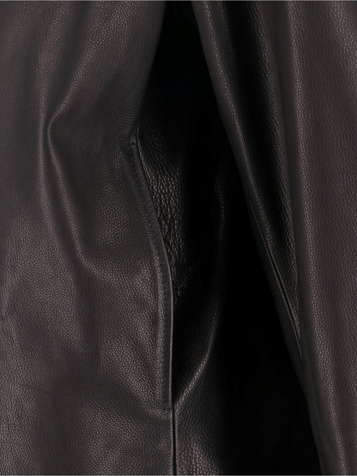 CALF LEATHER JACKET - 4