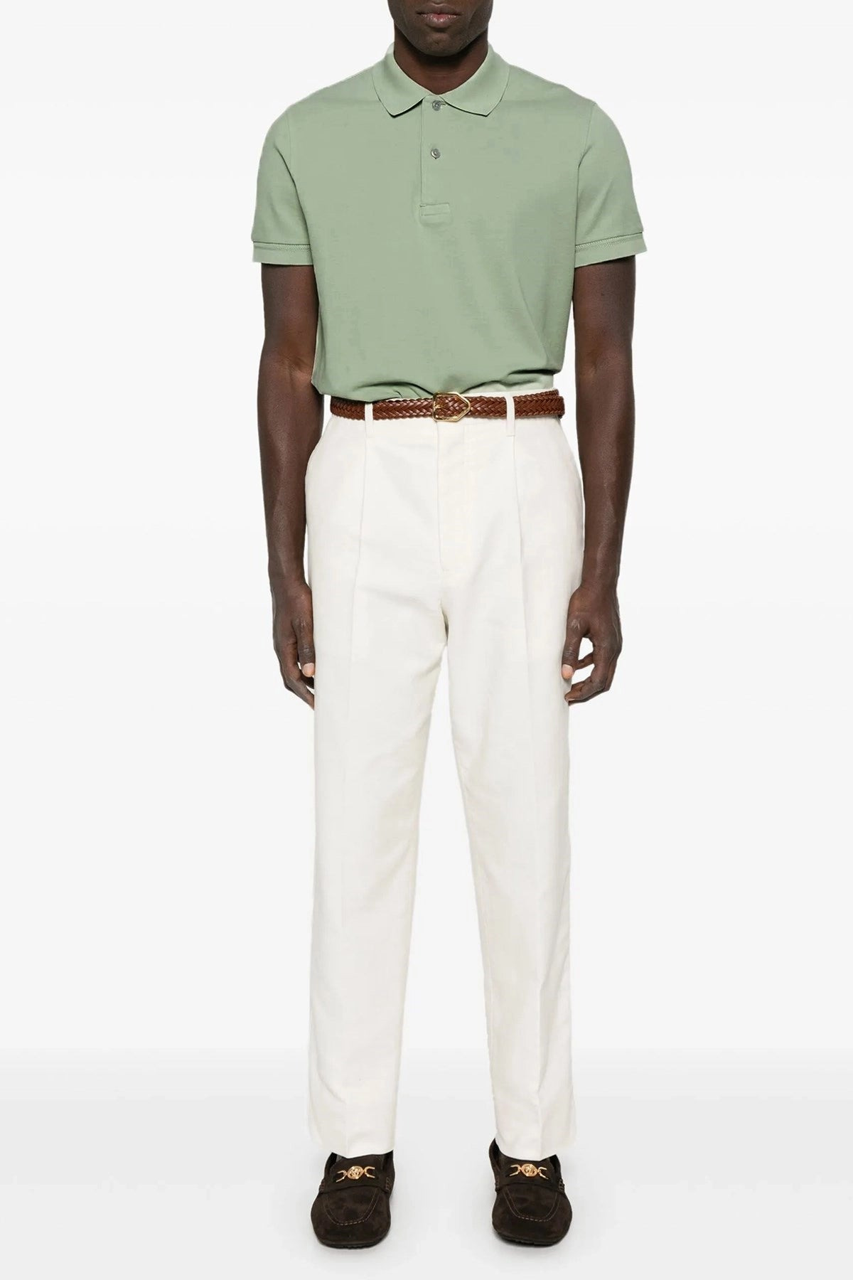 Tom Ford Men Piqué Polo Shirt - 2