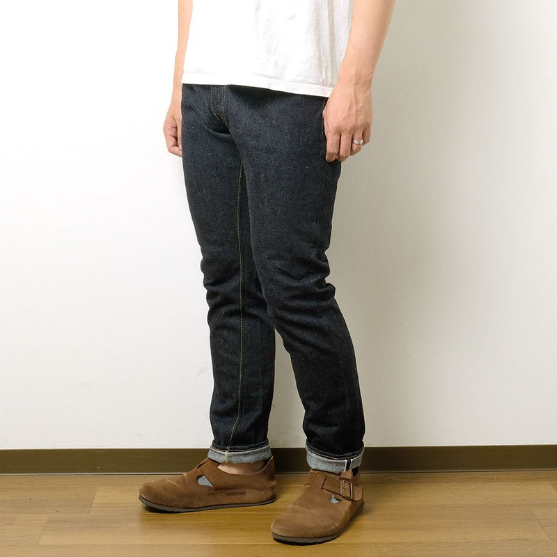 14oz. INDIGO RELAXED TAPERED - XX-019 13