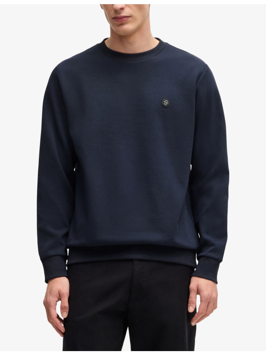 Branded Crewneck Cotton-Blend Sweatshirt - 3