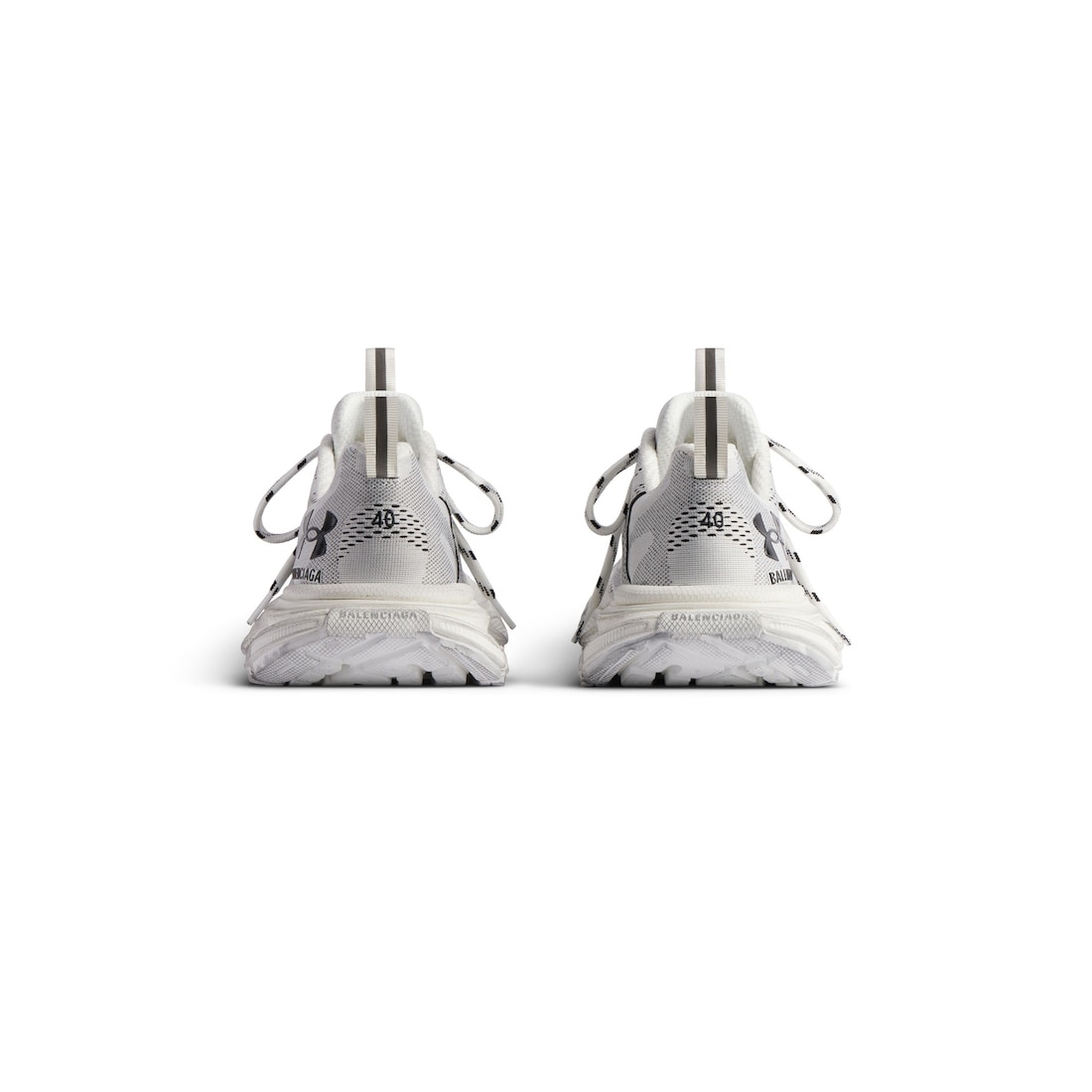 BALENCIAGA Women's Under Armour® 3xl Knit Sneaker in White