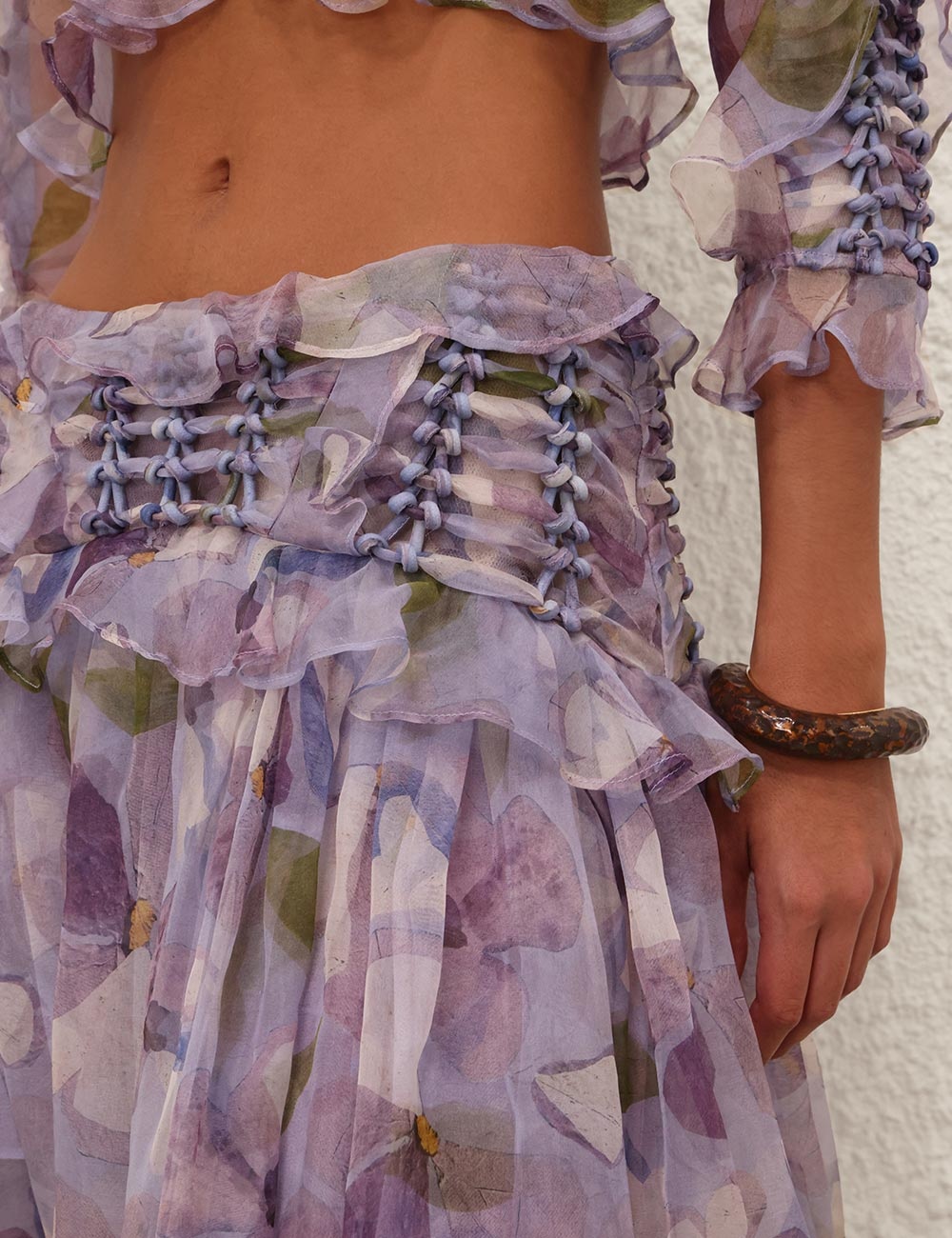 DAWNING BRAIDED MAXI SKIRT - 5