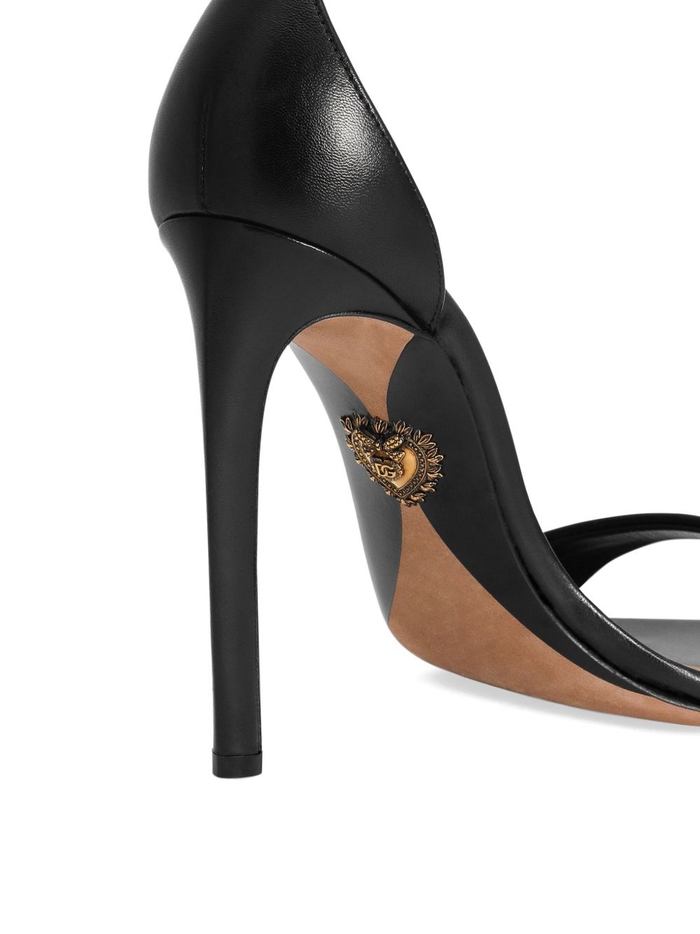 105mm leather sandals - 4