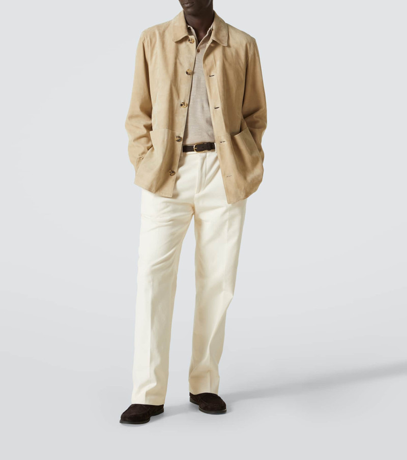 SAMAN AMEL City Moc suede boat shoes outlook