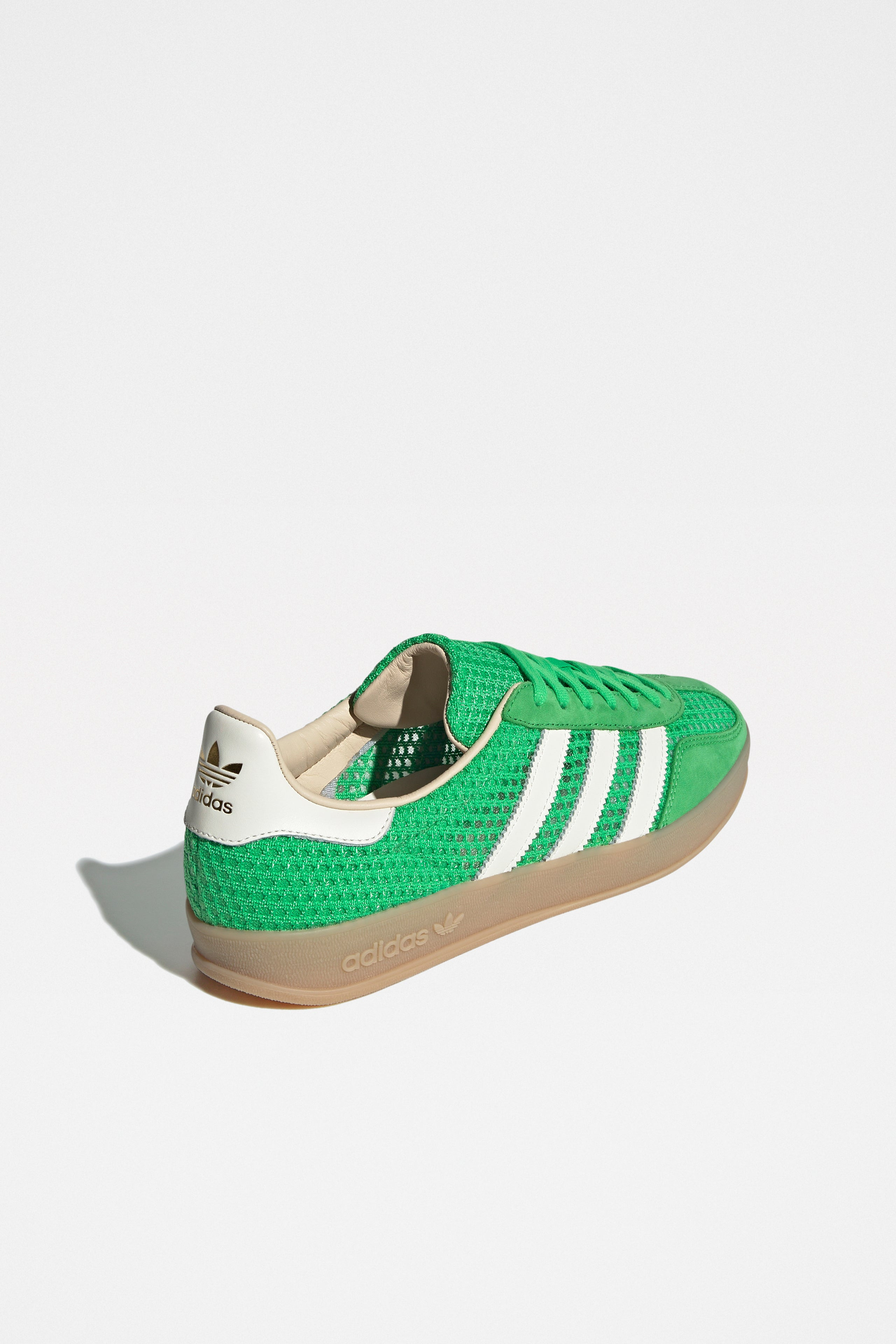 ADIDAS ORIGINALS GAZELLE INDOOR ENERGY GREEN / OFF WHITE - 4