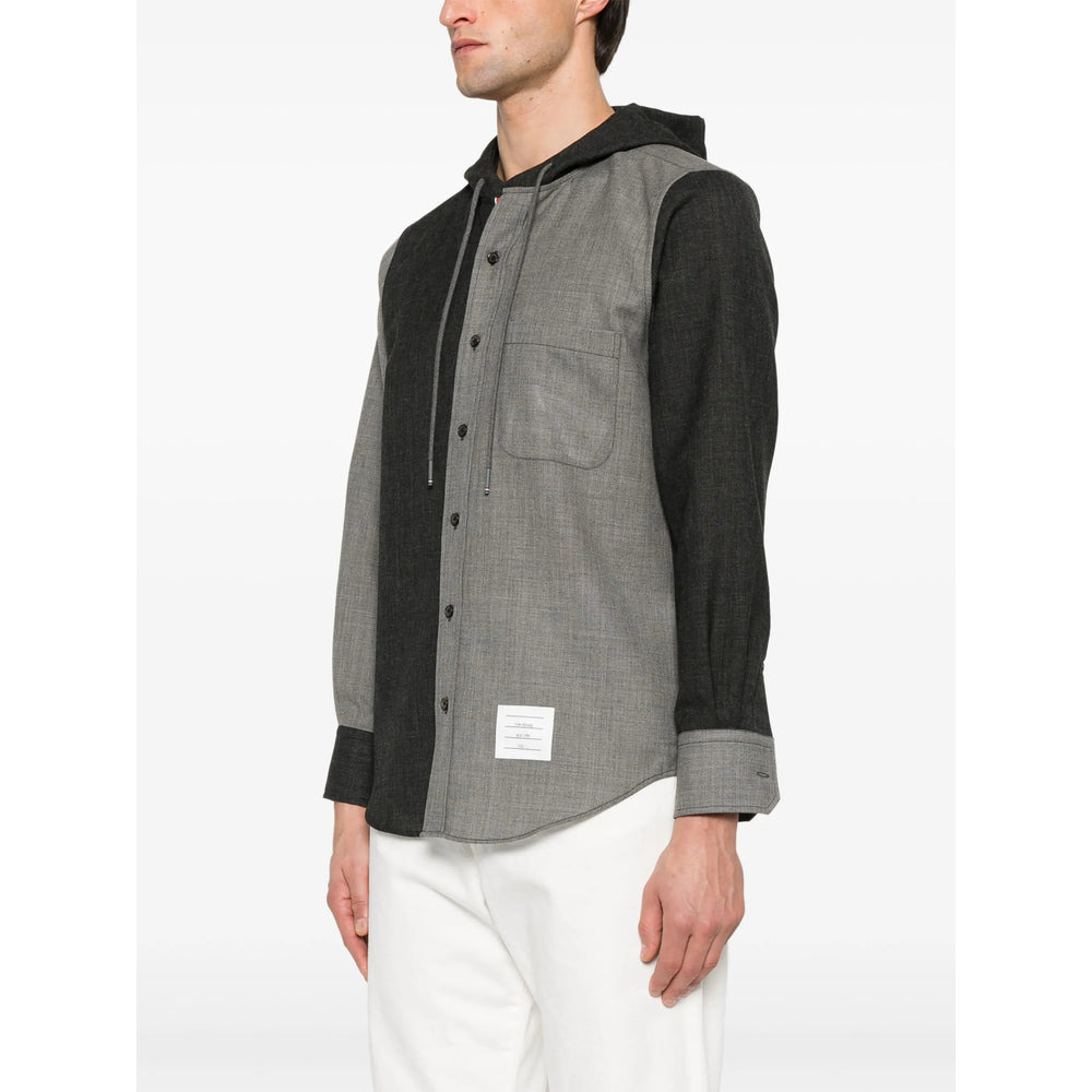 Thom Browne Grey Shirts Men - 4