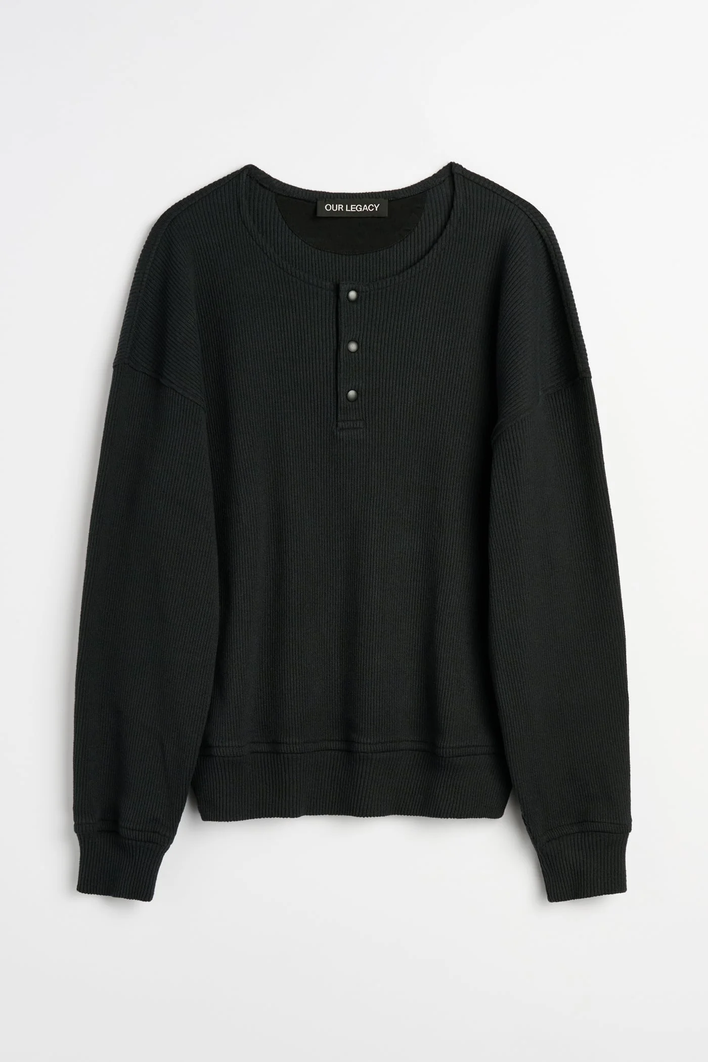 Ballon Sweatshirt Furnace Black Beefy Rib - 1