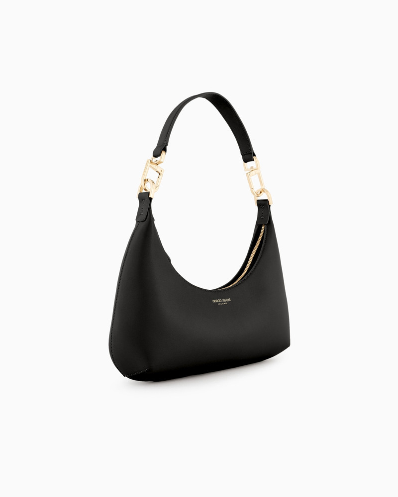 GIORGIO ARMANI MEDIUM LA PRIMA NAPPA-LEATHER HOBO BAG outlook