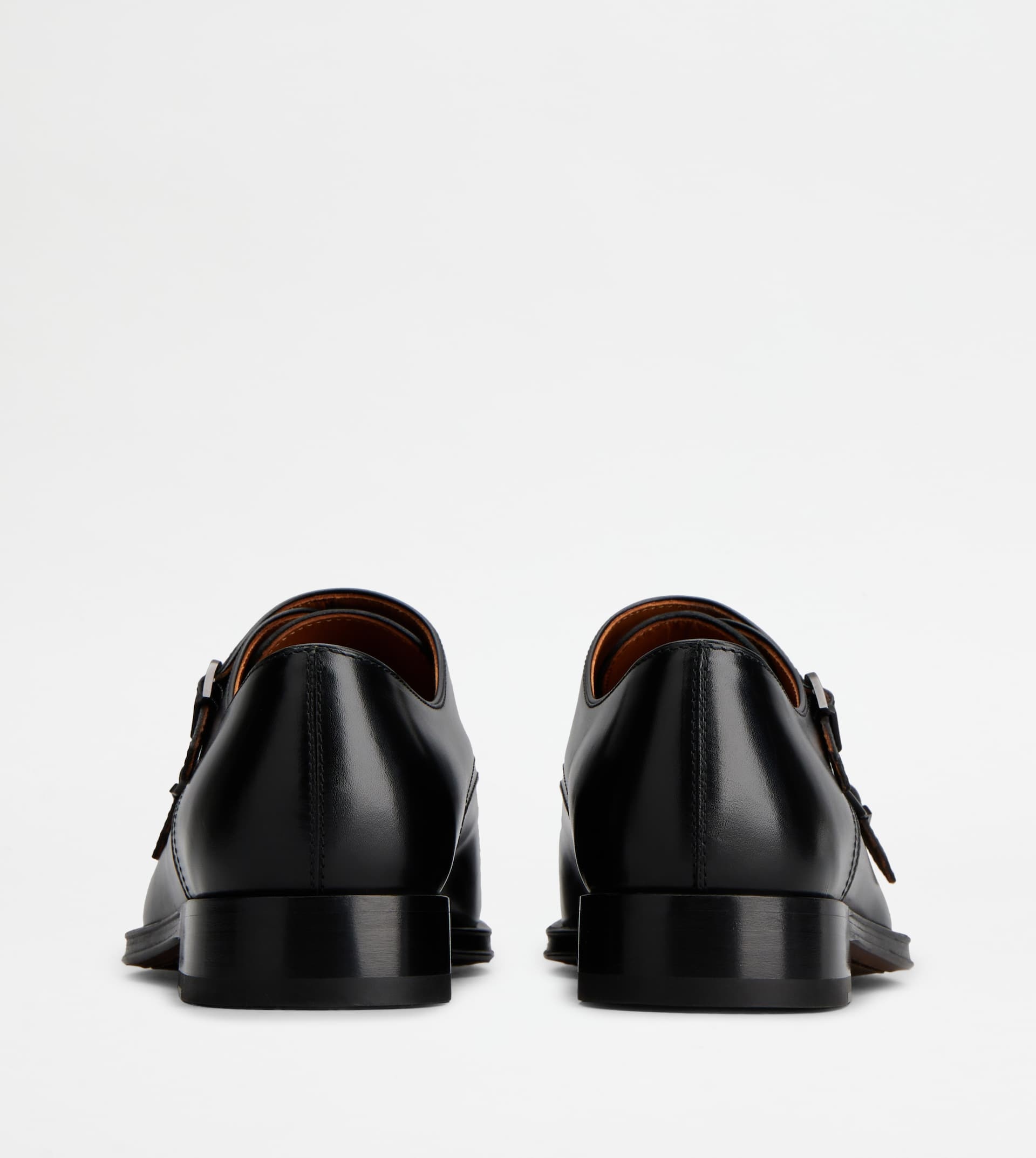 MONKSTRAPS IN LEATHER - BLACK - 3