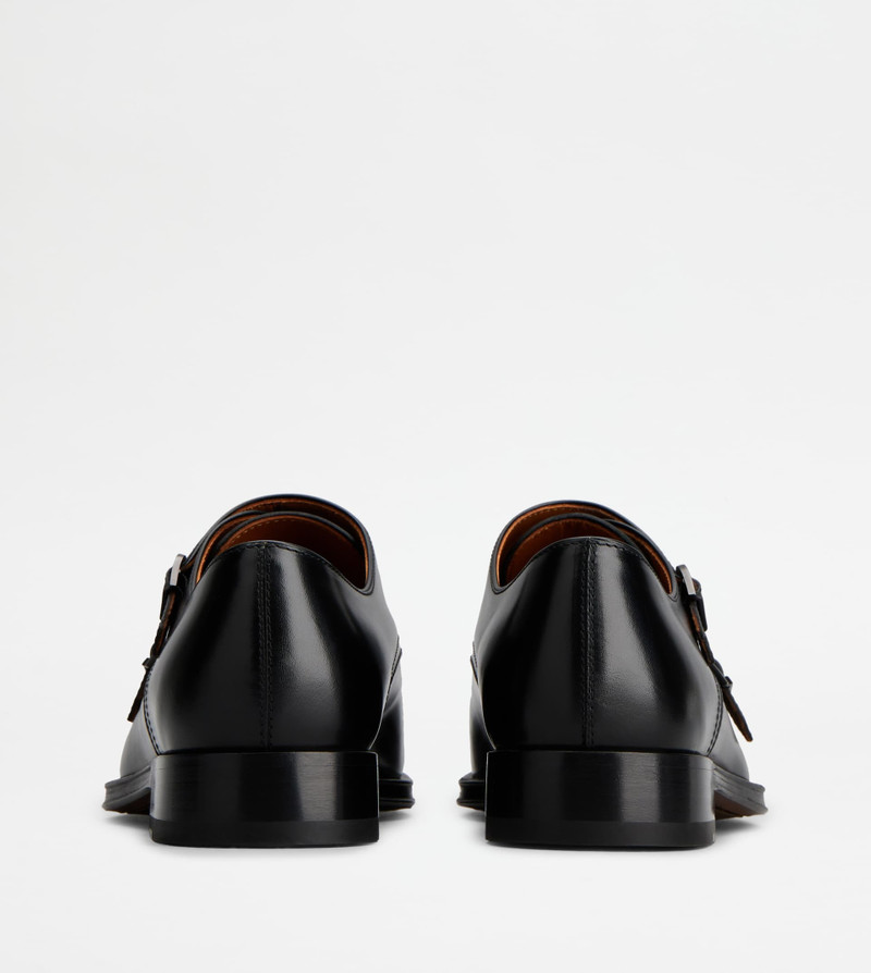 Tod's MONKSTRAPS IN LEATHER - BLACK outlook