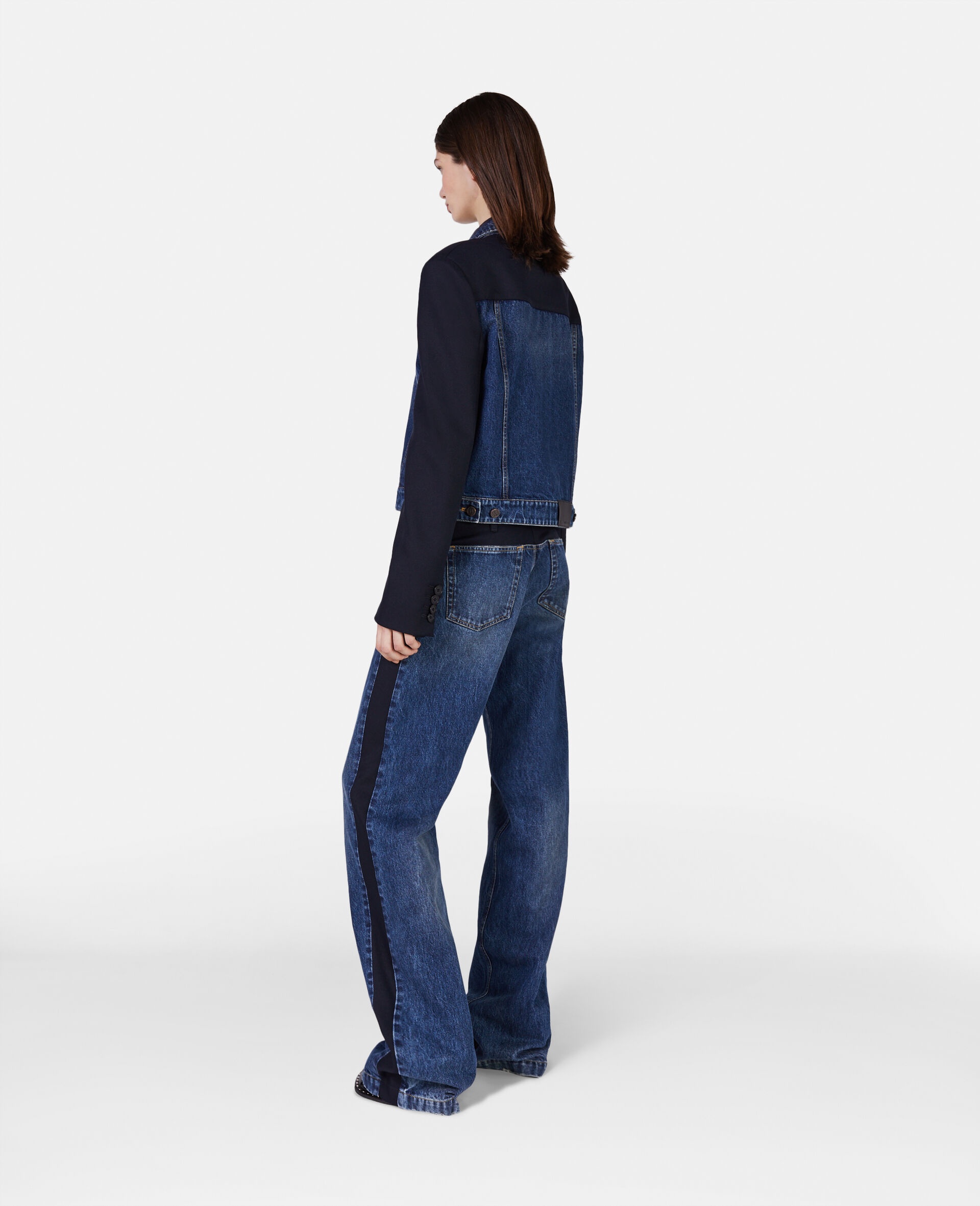 Twill Panelled Denim Jacket - 3