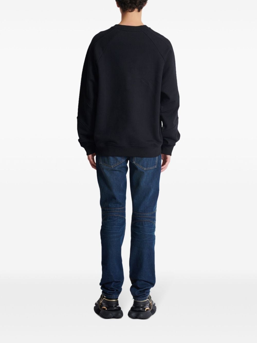 embroidered oversized sweatshirt - 4