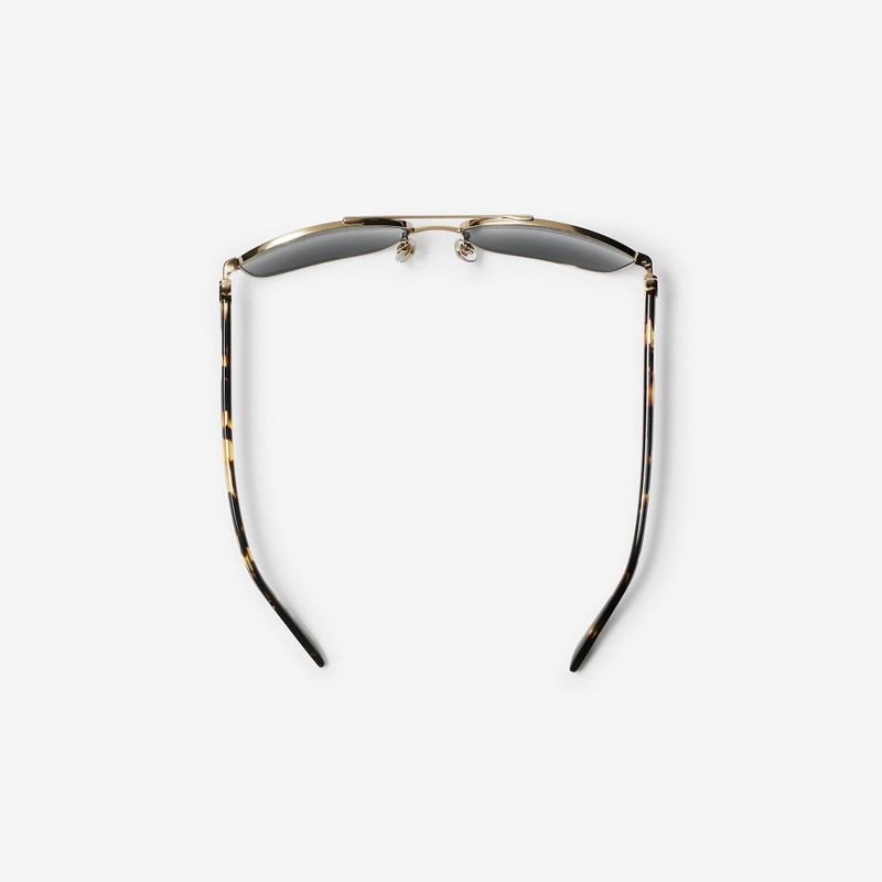 Metal Shield Rectangular Sunglasses​ 3