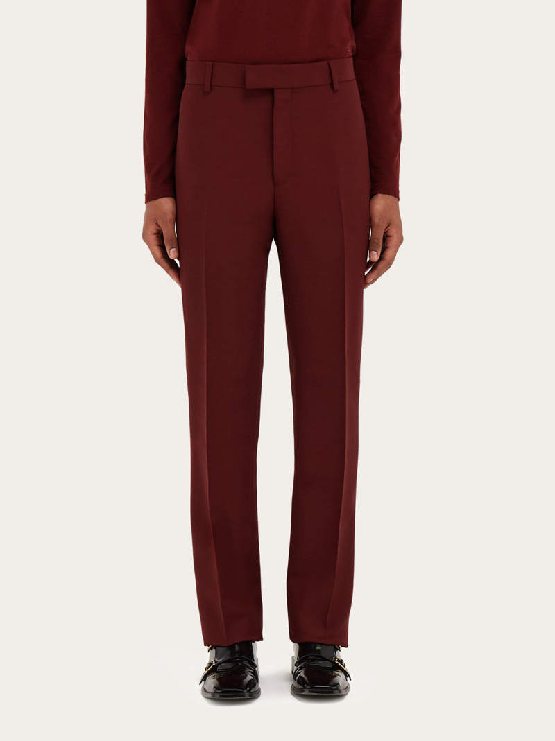 FERRAGAMO Wool blend tailored trouser outlook