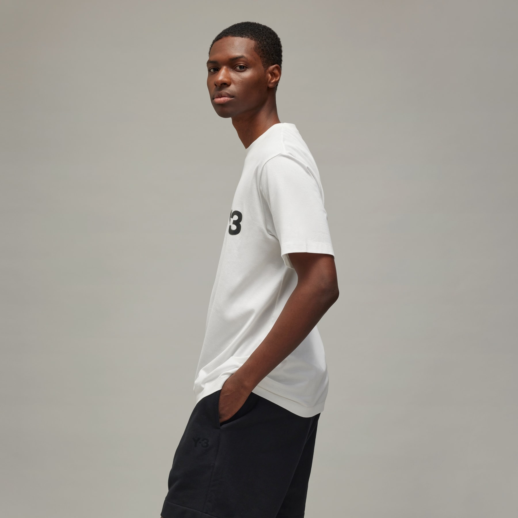 Y-3 Logo Short Sleeve Tee - 4