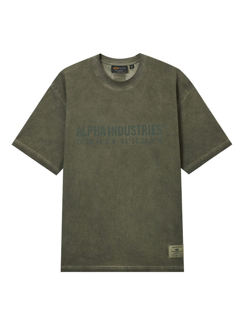 logo-print cotton T-shirt 1