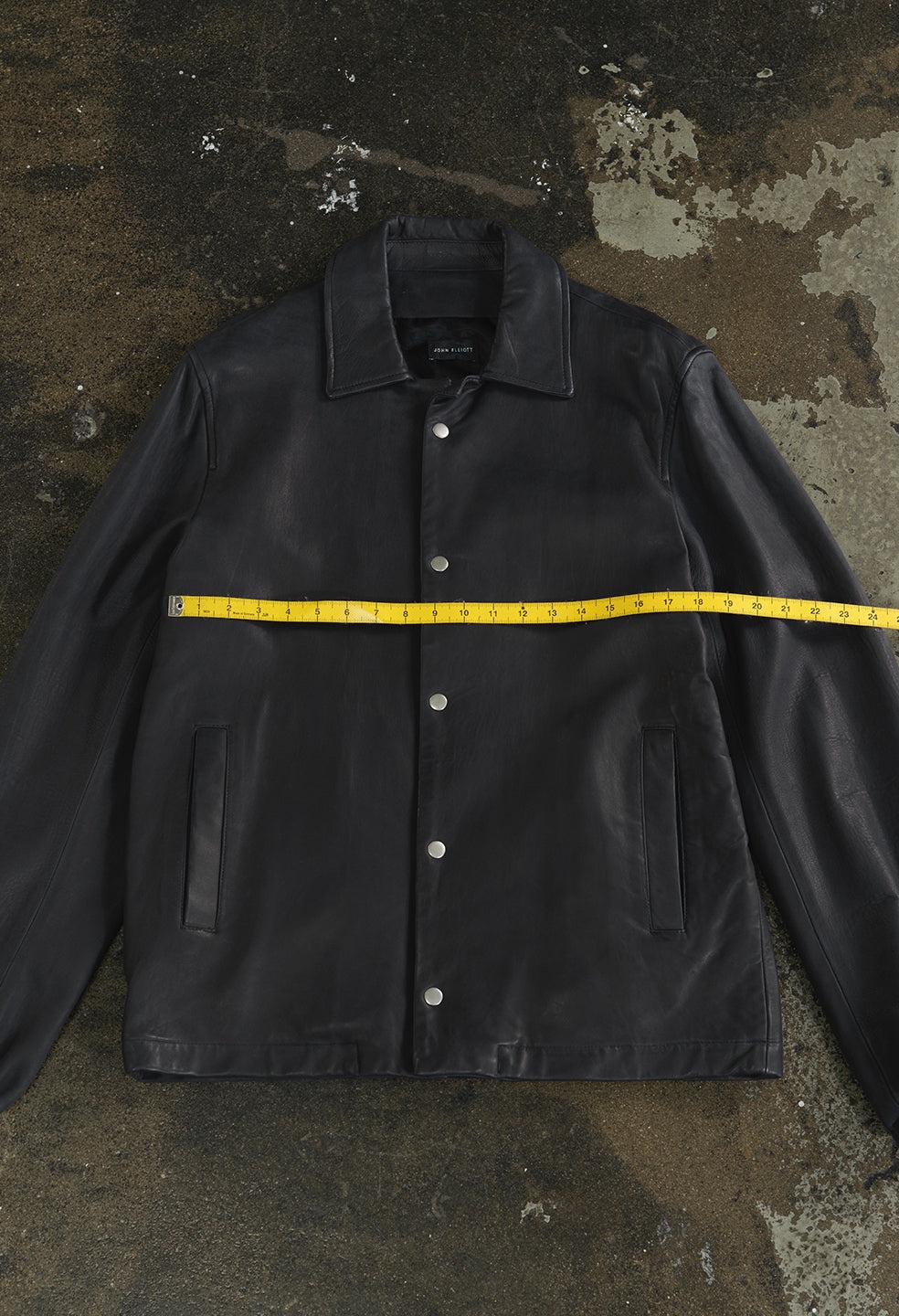 LEATHER COACHES JACKET - 3