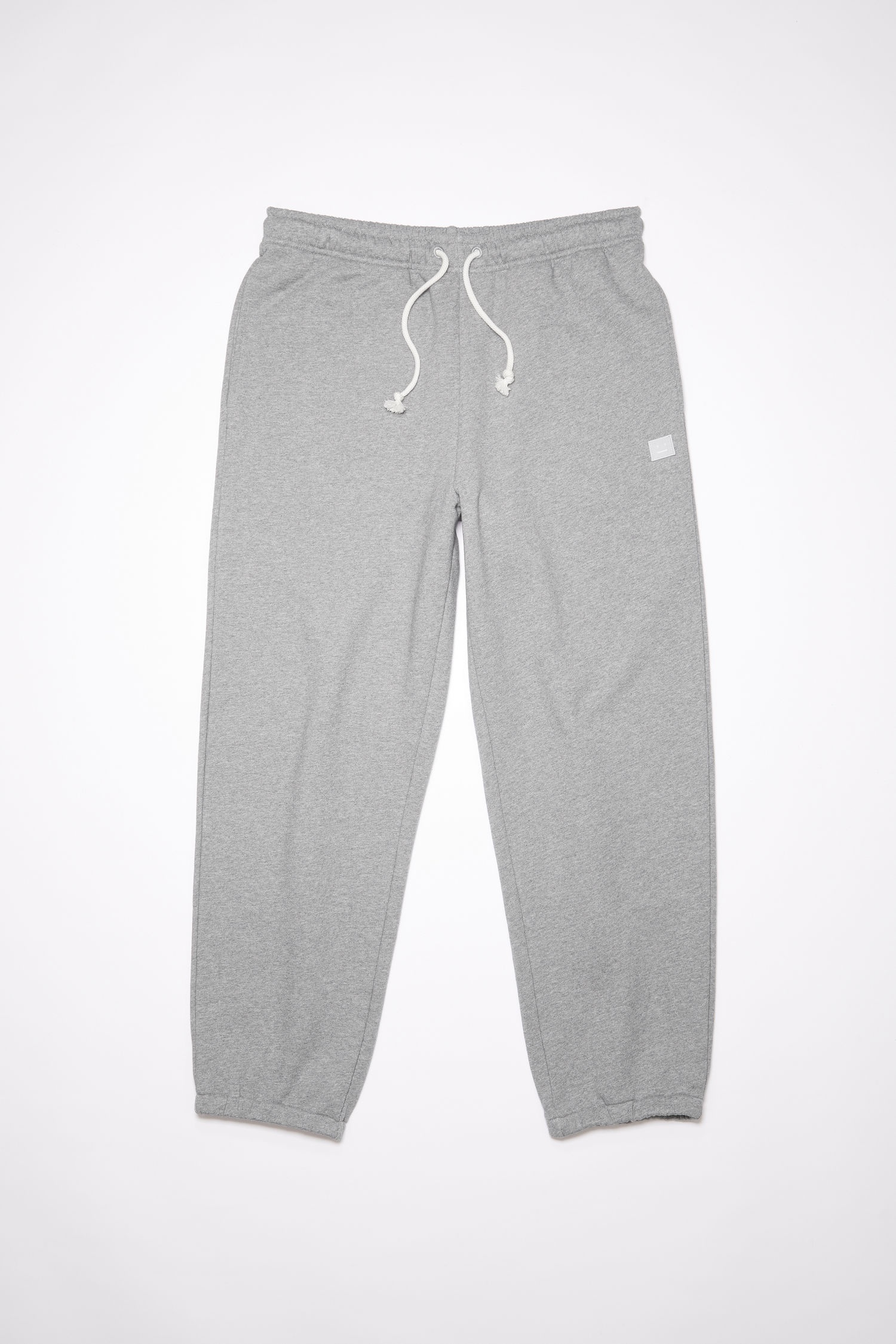 Cotton sweatpants - Light Grey Melange - 1