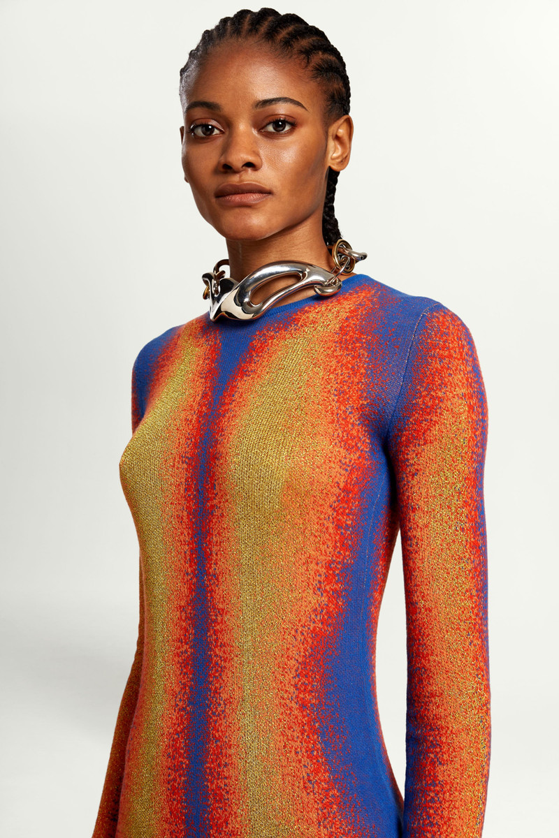 Gradient Knit Maxi Dress 4