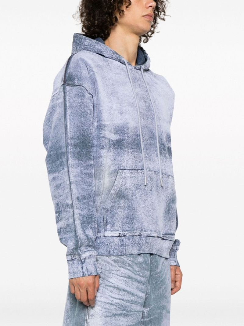 tie-dye cotton hoodie 3