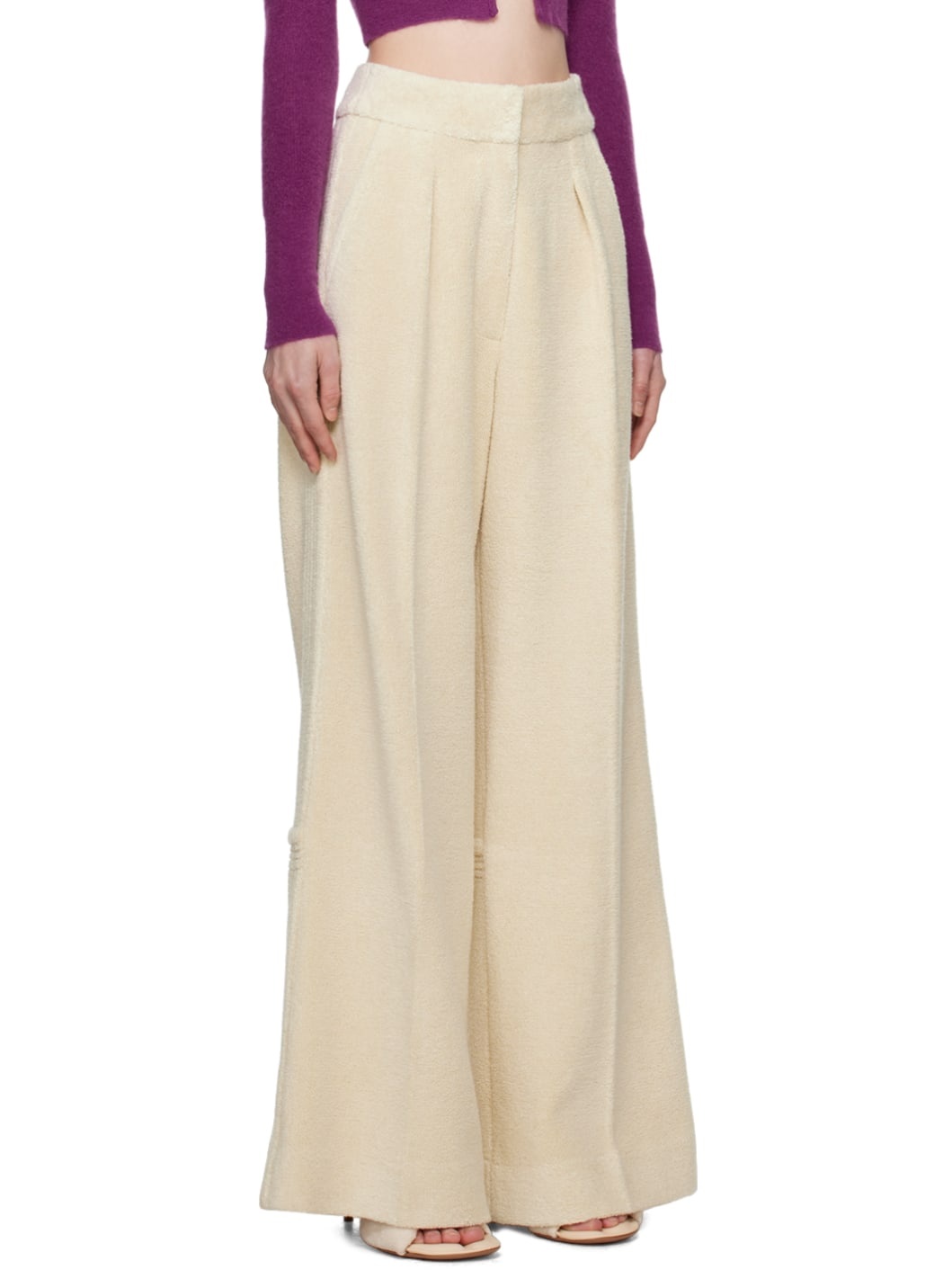 Beige 'Le Pantalon Banha' Trousers - 2