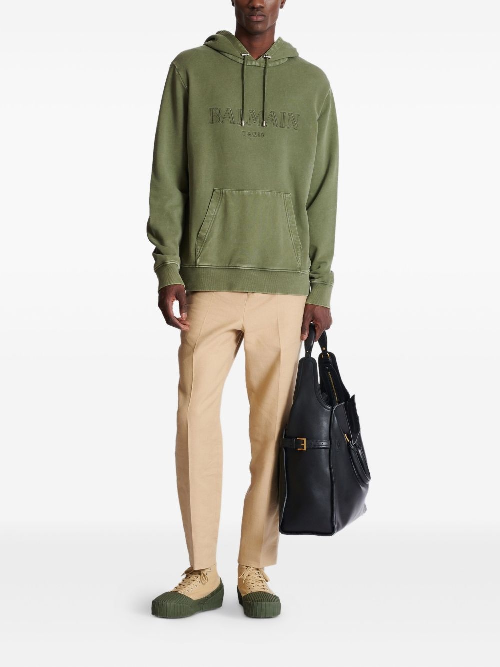 logo-print hoodie - 2