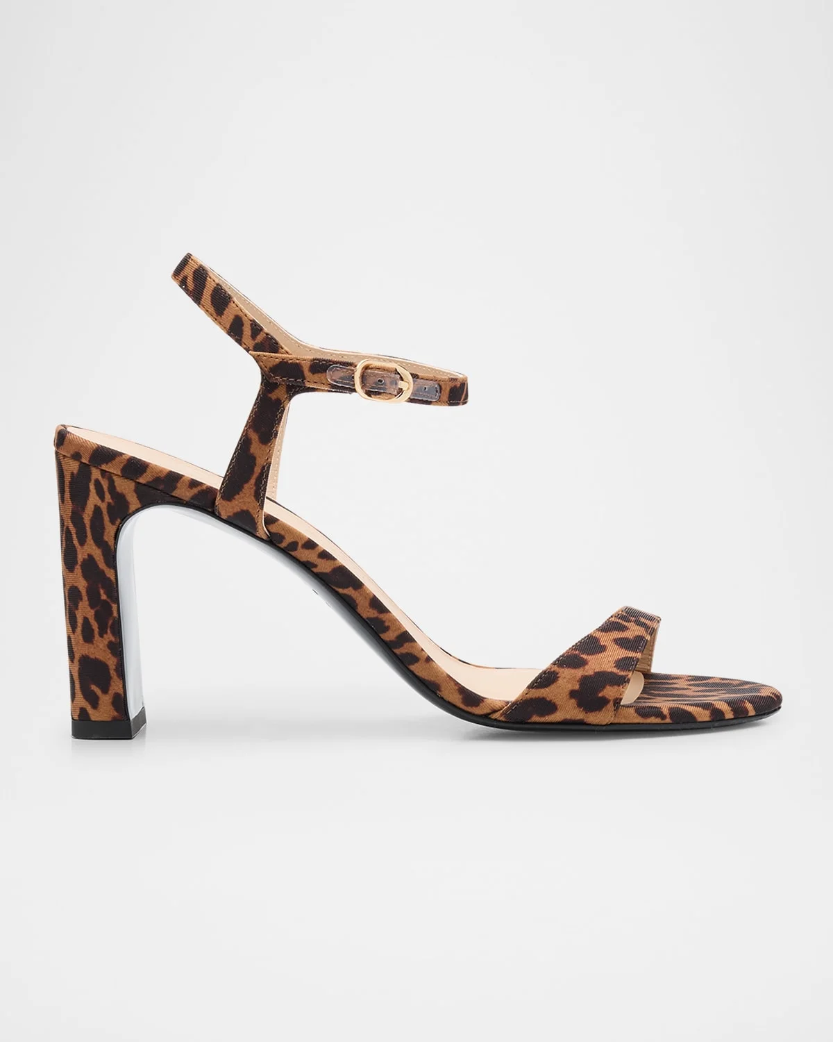 Babette Leopard-Print Ankle-Strap Sandals - 1