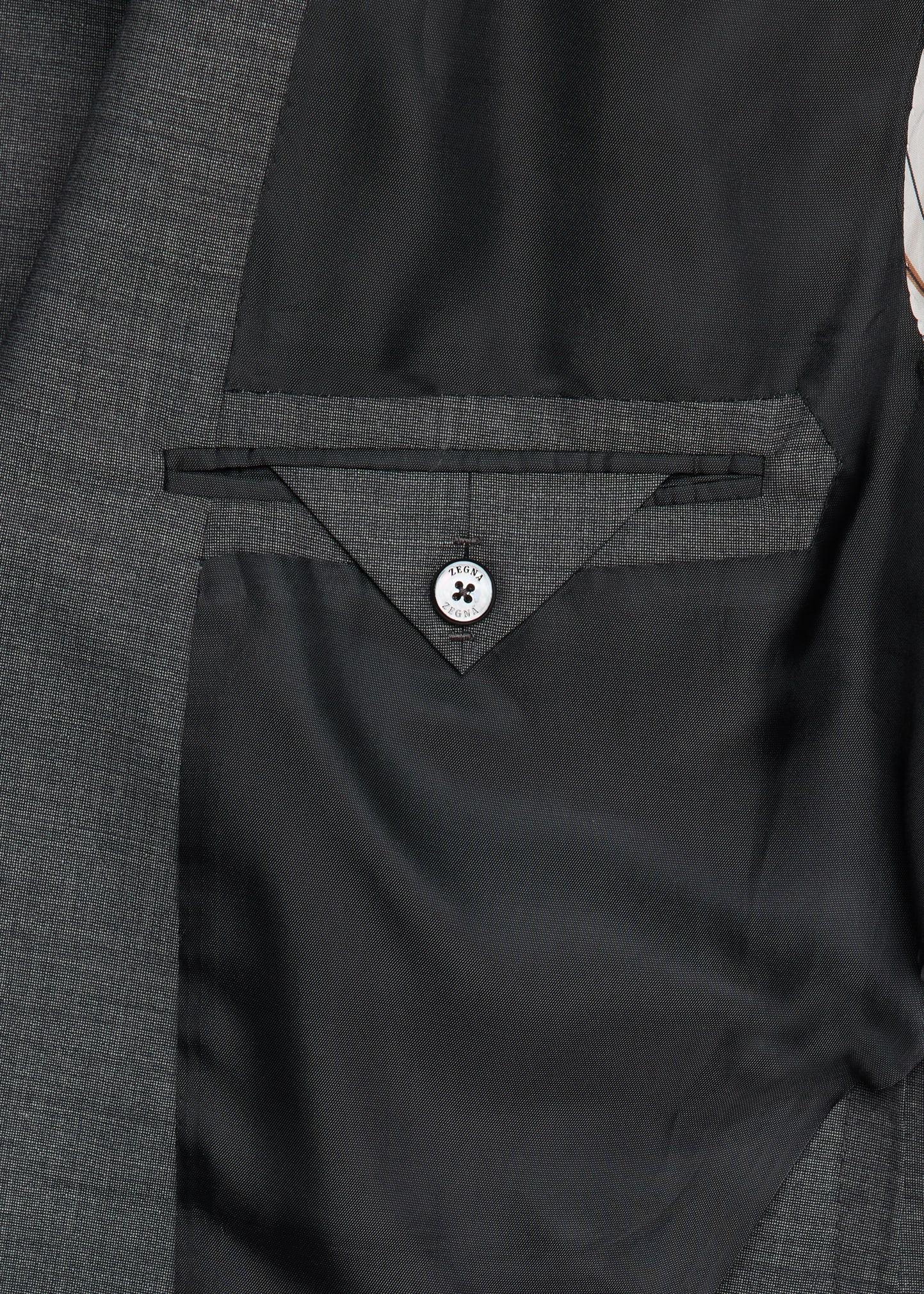 Men's Textured Wool Suit - 6