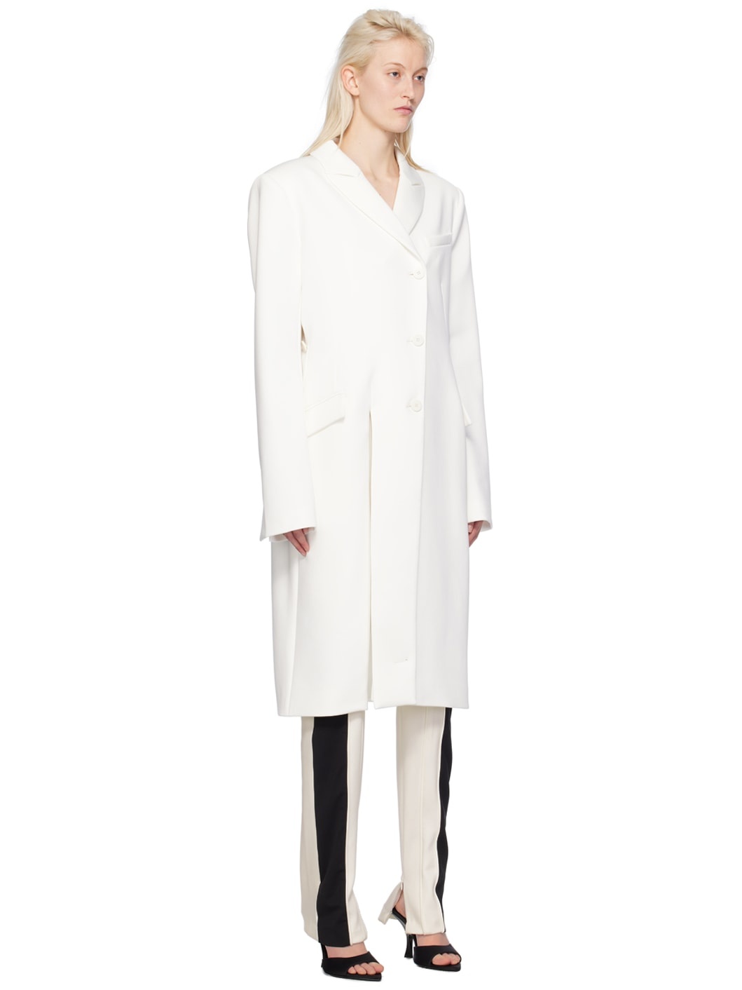 Off-White Split Coat - 2
