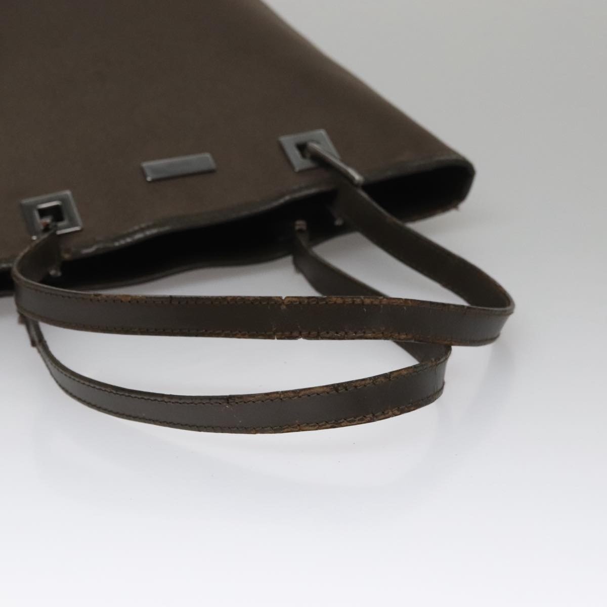 GUCCI Tote Bag Satin Brown 002 002 - 7