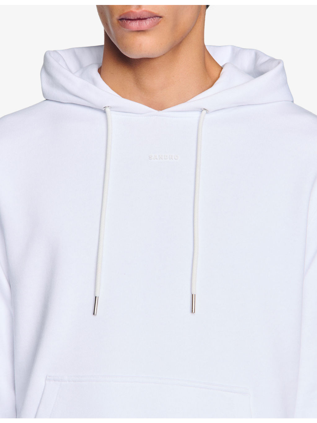 Tonal-logo regular-fit cotton-jersey hoody - 5