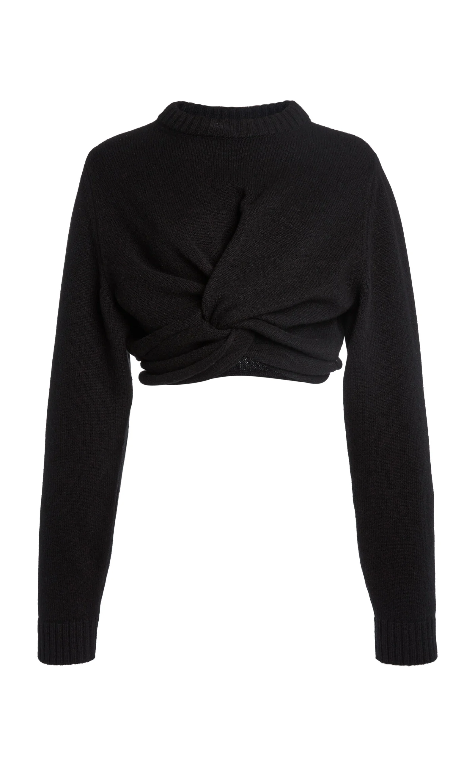 Twistfront Wool Top - 1