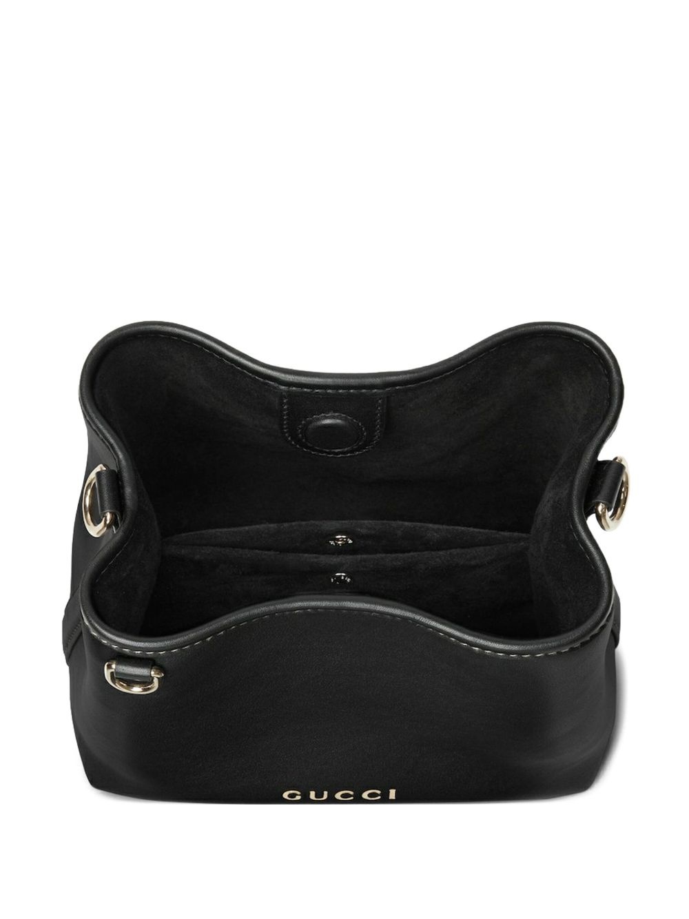 mini GG Emblem bucket bag - 3