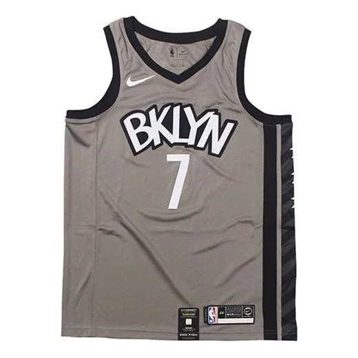 Nike NBA limited Basketball Jersey SW Fan Edition 2019-2020 Season Durant 7 Gray AT9792-003 - 1