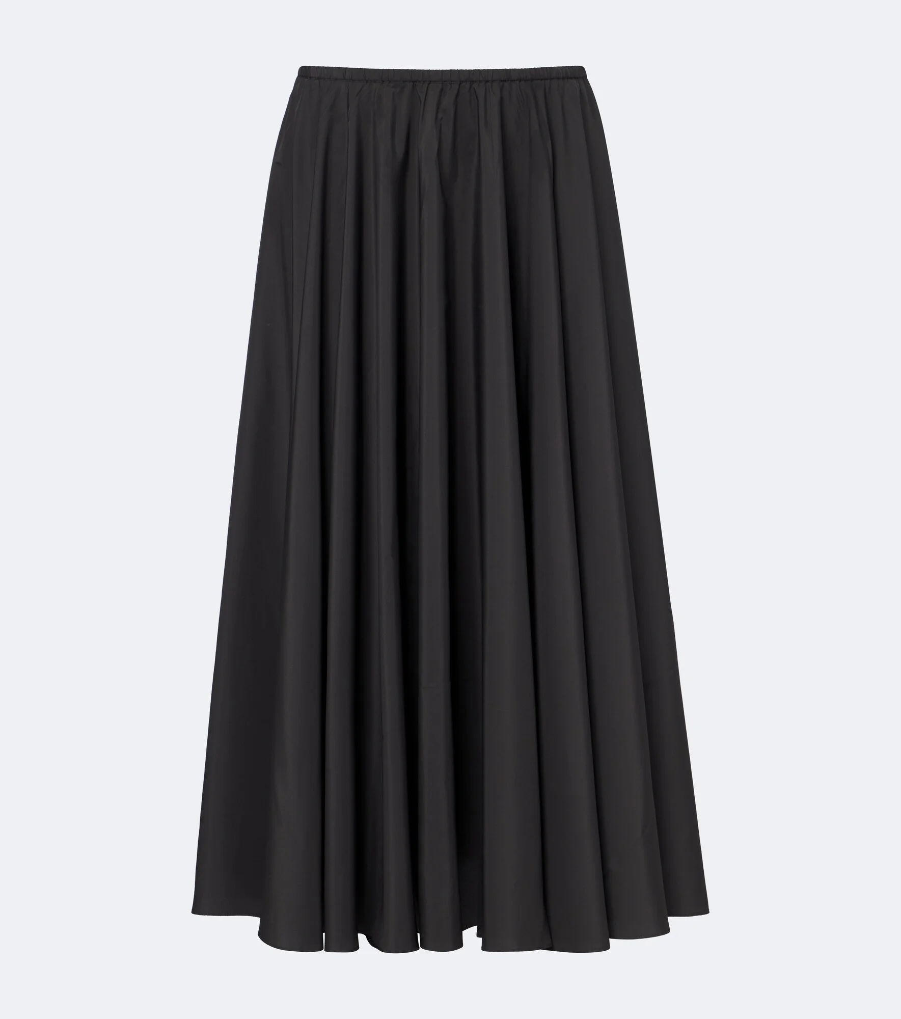 Gathered midi skirt - 1