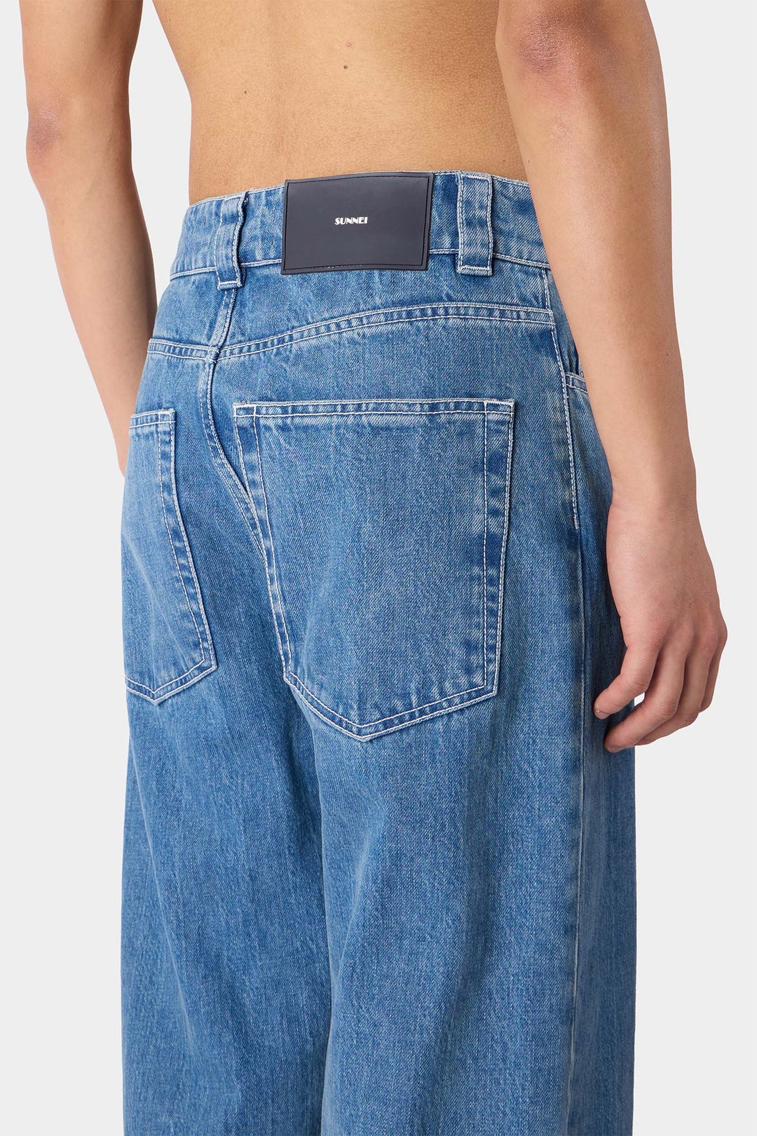 BELLIDENTRO PANTS / light washed denim - 6