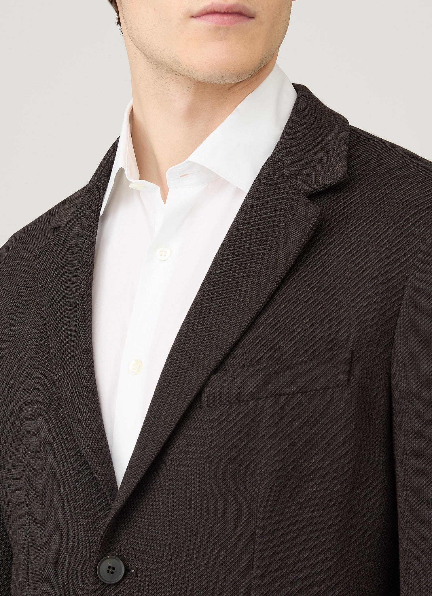 Textured Wool Blazer - 6