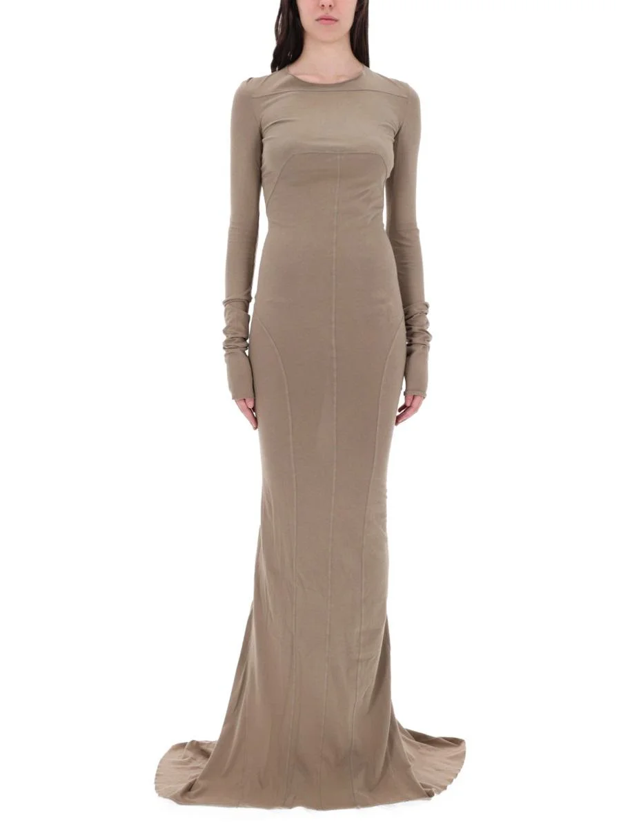 Rick Owens Drkshdw Long "Edfu" Dress - 1