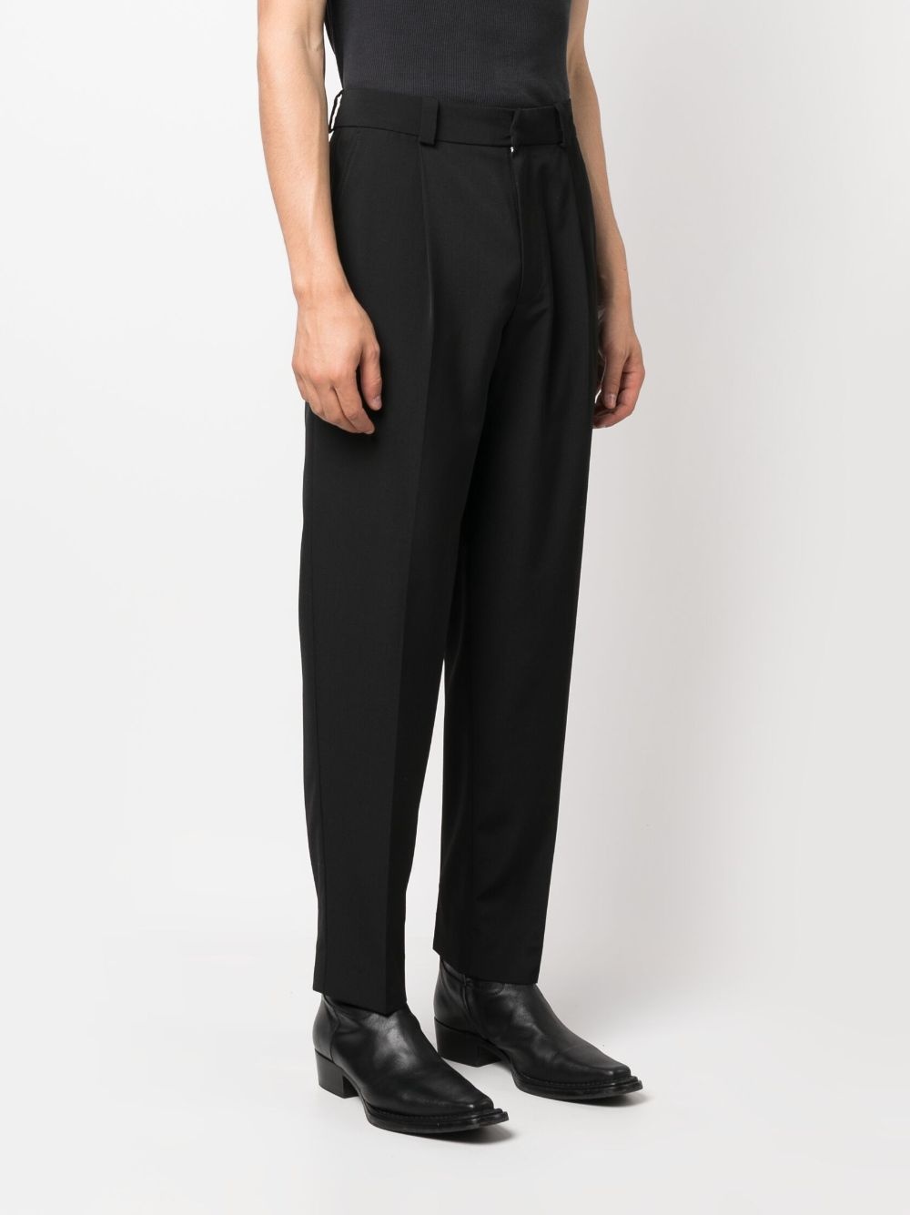 mid-rise tailored trousers - 3
